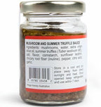 Urbani Truffles Mushroom & Black Truffle Sauce in Olive Oil 80g (2.8oz) - Vegan-Friendly Italian Gourmet Truffle Sauce for Pasta, Fish, and Meats, All-Natural & Ready to Use, No Artificial Ingredients