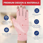 Dr. Arthritis Essentials Arthritis Gloves, Compression Gloves Ideal as Raynauds Gloves, Hand Brace for Arthritis