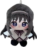 Anime Pillow Akemi Homura Figure Soft Stuffed Throw Pendent Figurine Cute Bags Charm Keychain 10cm