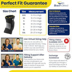 Brace Direct Breg FreeRunner Knee Brace - Patella Tracking & Runner's Knee Support for Athletes L1820 (M - Right Knee, 19-21")