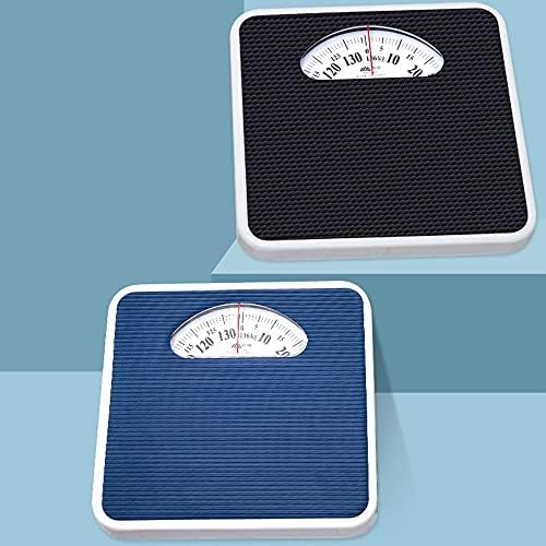 JWW Bathroom Scale Analog Rotating Dial, Mechanical Floor Scale 300 LB Capacity Health Scales for Body Weight, Anti-Slip Surface