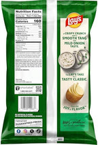 Lay's Sour Cream & Onion Flavor, 7.75 Oz