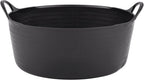 Tubtrugs SP15GBK Flexible Black Gorilla Small Shallow 15 Liter/4 Gallon Capacity