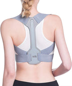 ZJchao Shoulder Posture Corrector, Back Posture Correction Back Straight Holder for Upright Posture Corrector with Adjustable Strap(S)