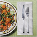 Tork White Soft Dinner Napkin, 1/8 Fold 2-ply, 15" x 17, 28 x 100 napkins, NP528PA
