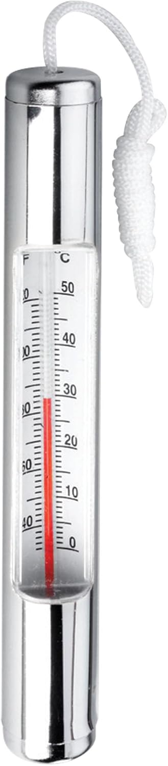 Ocean Blue Water Products 150025 Chrome Plated Thermometer