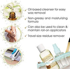 Satin Smooth Satin Release Wax Residue Remover Oil, Almond-Infused, Post-Waxing Oil, Skin Care, 4 fl. oz, 2-Pack