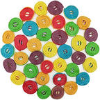 FirstChoiceCandy Licorice Wheels Gummy Candy (Two Faced Rainbow, 2 Pound)