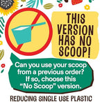 EarthChimp Organic Vegan Protein Powder - with Probiotics - Non GMO, Dairy Free, Non Whey, Plant Based Protein Powder for Women and Men, Gluten Free - 26 Servings 32 Oz (Vanilla) No Scoop