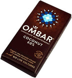 Ombar 60% Coconut Raw Chocolate Bar 35g - Pack of 6