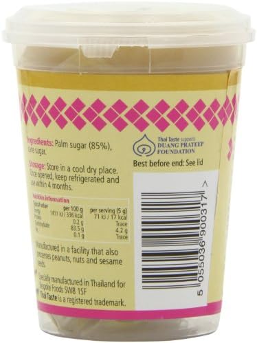 Thai Taste Palm Sugar 200 g (Pack of 3)