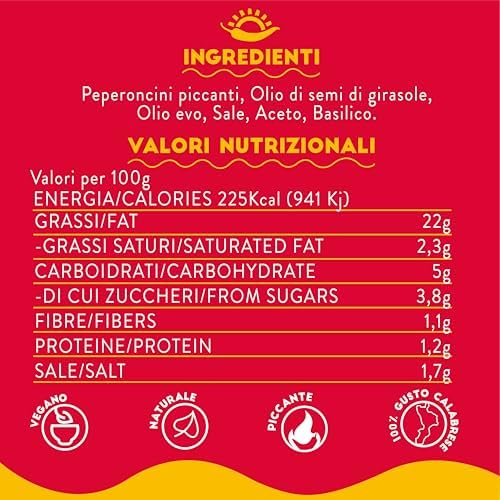 TUTTOCALABRIA Crushed Calabrian Chili Pepper, Paste/Spread, 33.5 oz Club Pack Size, All Natural, Non-GMO, Product of Italy