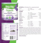 Baby's Only A2 Organic Milk Infant Formula, A2 Milk Based Powder, Organic Baby Formula with A2 Beta-Casein Protein, Iron, Vitamin E, Vitamin D, Easy to Digest, Newborn to 12 Months Old, 21 oz, 1 Pack