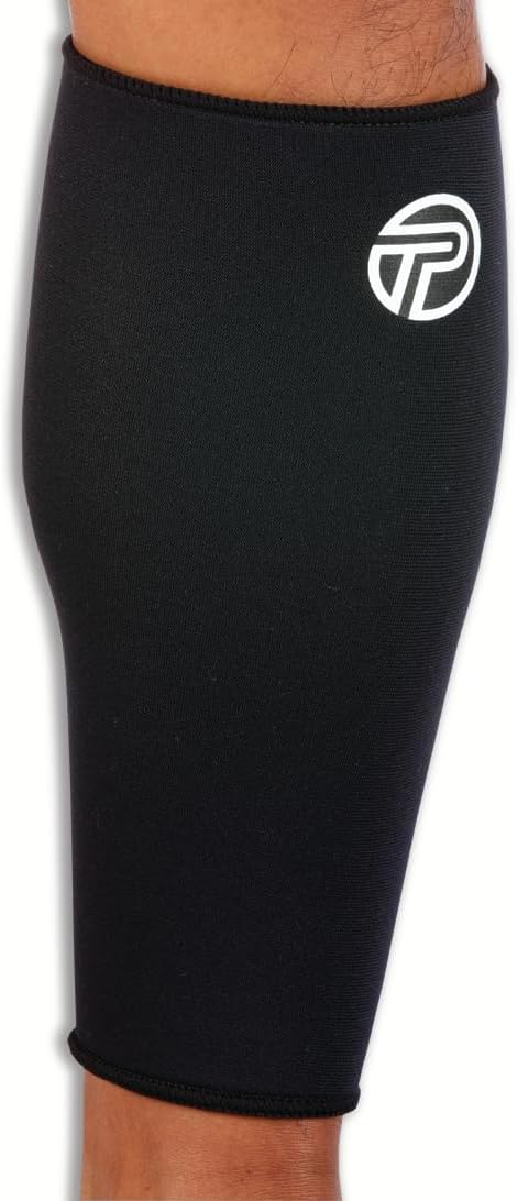 Pro-Tec Athletics Calf Sleeve, Neoprene Compression Support for Shin Splints and Calf Strains, Provides Therapeutic Warmth and Increases Circulation, while Supporting Muscles of Lower Leg, Medium