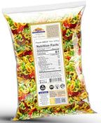 Rani Far Far / Fryums (Wheat & Tapioca Pellet) ABCD Shape 14oz (400g) ~ Vegan, Kosher, Uncooked, Used to Make Papad, Bhungra / Chip Snack