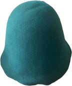 Man Woman 100% Wool Cone Felt Hat Base Sauna Hats Women Fascinator caps DIY hat Accessories