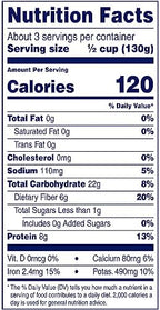 BUSH'S BEST 15 oz Canned Organic Dark Red Kidney Beans, Source of Plant Based Protein and Fiber, Low Fat, Gluten Free, (Pack of 12)