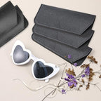 30Pcs Soft Glasses Case, Leather Eye Glass Case Glasses Pouch for Women Men Travelling Reading