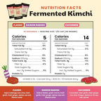 Olive My Pickle Fermented Kimchi Variety Pack - 48 oz | 3 Pack Classic, Cucumber Kimchi & Daikon Radish Kimchi | Napa Cabbage Fresh & Flavorful Korean Kimchi with Natural Probiotics for Gut Health