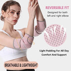 ‌CINLITEK Adjustable Elbow Brace for Men & Women - Instant Pain Relief for Tennis Elbow, Golfer’s Elbow, Tendonitis & Arthritis - Advanced Support for Weightlifting, Gym, Sports Injury Recovery & Daily Use