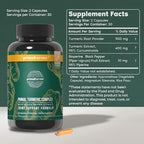 Primal Harvest 2 Pack, Primal Turmeric Complex w/Black Pepper Extract, Joint and Mobility Support Supplement for Women & Men, 120 Capsules