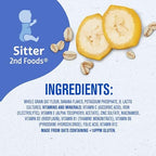 Gerber Stage 2 Baby Food, Oatmeal Banana Cereal, Probiotics Support Healthy Digestion, Baby Oatmeal Cereal