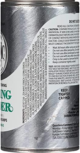 Magic Skin Conditioning Shaving Powder 4.5 oz (Pack of 4)
