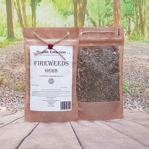 Health Embassy Fireweeds Herb | Epilobium Angustifolium L | Herbal Tea (100g)