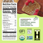 Once Again Organic Sunflower Butter, No Salt & No Sugar Added - Large 2.5 Pound Jar - Creamy Sunflower Seed Butter, Dairy and Nut Free Spread - Vegan, Non-GMO, Gluten Free - 1 Jar (40 oz)