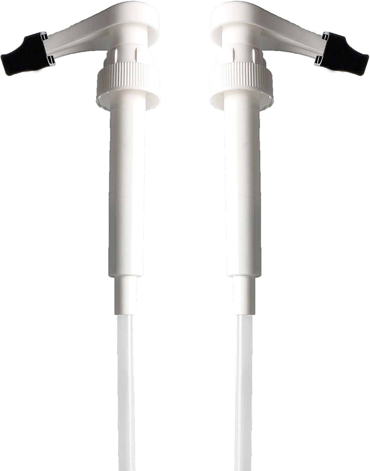 Syrup Pumps for 1 Liter Monin Coffee Syrup Bottles Plastic, Coffee Syrup Pump Dispenser 8ml per Pump, with Tip Cover Included
