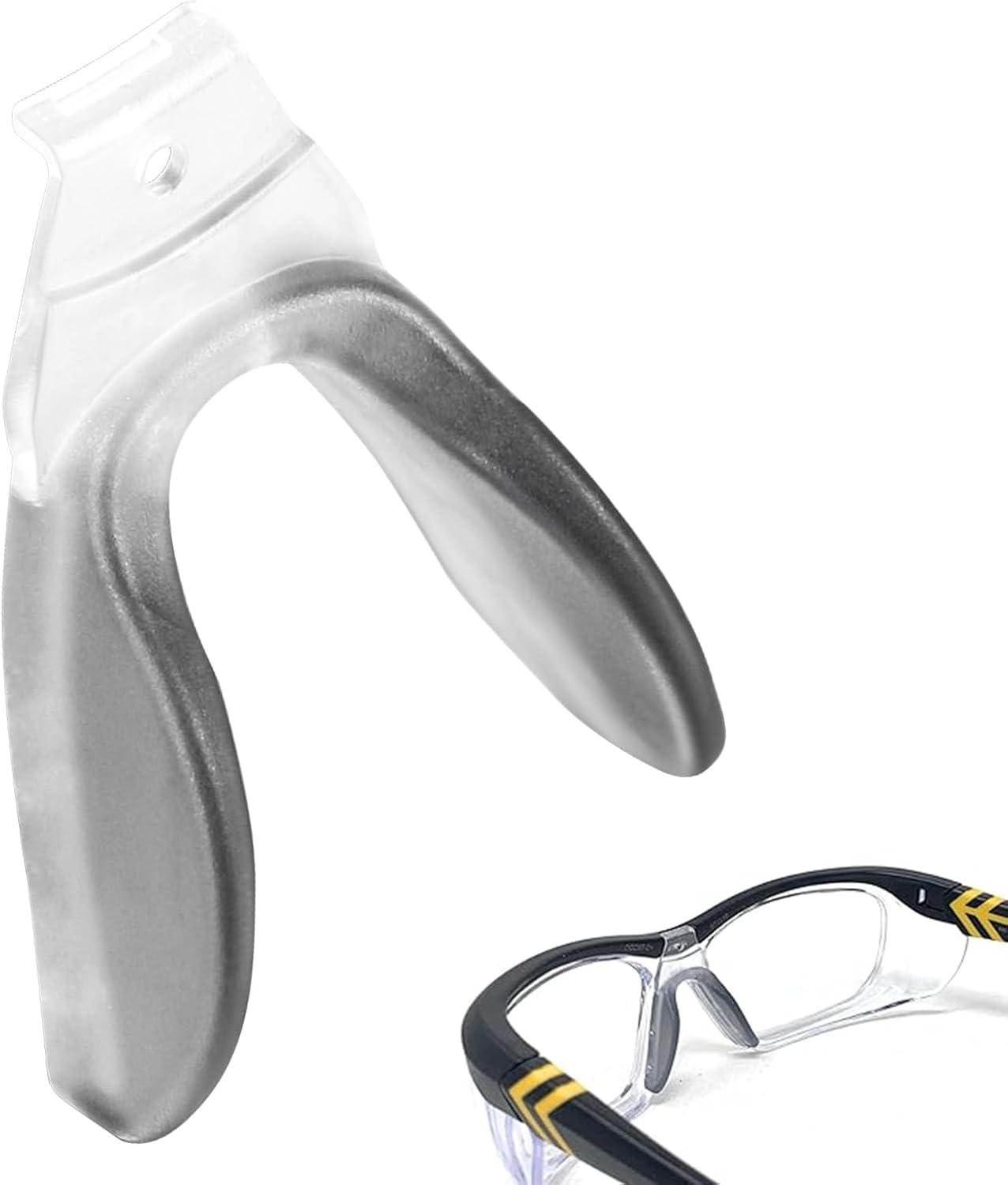 Replacement Nose Bridge for OG225S Standard 57-16-135, Safety Glasses Nose Piece, Eyeglass Nose Pad Replacement Part Safety Glasses Nose Piece Replacement, Nose Bridge Pads For Glasses