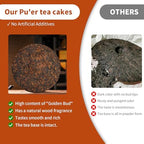 XIXICHA Classic Premium Puerh Tea Cake Ripe Puer Tea Classic Ancient Trees Pu erhTea Cake Aged Fermented Pu-erhTea Chinese Yunnan Puerh （215 cups）普洱茶 典藏普洱茶 普洱熟茶 12.6oz/357g