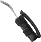 IMIKEYA Elderly Adaptive Tableware Non-Slip Anti-Shake Fork with Thick Handle for Disabled Users Comfortable Grip Eating Aid for Hand Tremors and Daily Living