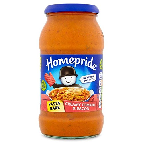Homepride Creamy Tomato & Bacon Pasta Bake - 500g (1.1lbs)