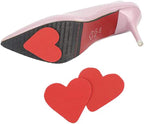 20 Pairs Heart Shape Anti Slip High Heel Shoes Sole Protector Pads Sticker Non Slip Grip Cushion Stickers