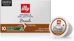Illy Arabica Selections Brasile, 100% Arabica Bean Signature Italian Blend Roasted, Single Serve Drip Brewed Coffee K Cup Pods, Coffee Pods For Keurig Coffee Machines, 10 K-Cup Pods (Pack Of 1)