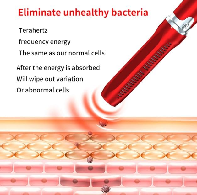 McbeAn Terahertz (THZ) Wand, Terahertz Physiotherapy Device, with a Penetration Depth of 20-30 Cm, Improves Blood Circulation and Metabolic Function