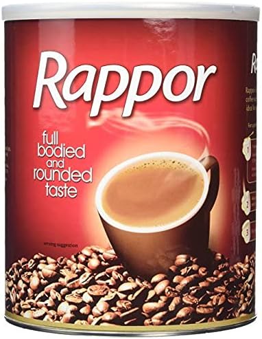 Rappor Instant Coffee Granules Medium Roast Taste Pack of 2 x 750 GQ