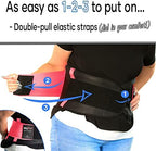 MEDiBrace Back Brace Support Belt for Lower Lumbar Pain Relief for Men and Women - Medical Grade Orthopedic Waist Compression for Sciatica Nerve, Scoliosis, Disc or Lifting at Work