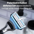 Gillette SkinGuard Razor Blade Refills for Men, 2 Blade Cartridge, SkinGuard for Sensitive Skin, Lubrication, Fits SkinGuard Razor Handles, 8 Count