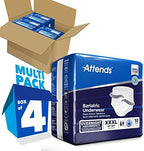 Attends Bariatric Adult Incontinence Underwear, 3X-Large (74-92"), [40 Count] - Overnight Absorbency for Men and Women, Disposable Pull-On Diapers with Tear-Away Sides, AU60