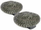 3 Packs of 2 Dishmatic Steel Scourer Refill Heads for cleaning BBQ's, Hot Plates, Steel Pots & Pans (6 in total)