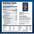 Barilla Mezzi Rigatoni Pasta, 16 oz. Box (Pack of 12) - Non-GMO Pasta Made with Durum Wheat Semolina - Kosher Certified Pasta