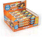 BRAIN FOODS Gluten Free Vegan Chocolate Coated Orange Wafers - 12 Bars, No Sugar Added, High Fiber, No Palm Oil, 1.4 oz, 170 Calories, Guilt Free Snack, Natural Orange Flavor