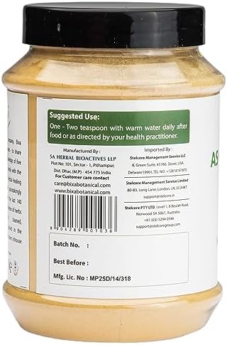 bixa BOTANICAL Ashwagandha Root Powder (Withania Somnifera Root) | 16 Oz / 1 Pound | Indian Ginseng- Best Re-Energizer & Immunity Booster | Herbal Supplement.