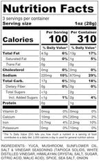 SNACKLINS Plant Based Crisps - Vegan Healthy Snacks - Gluten Free, Grain Free, Plant Based Crisps, 100% Kosher For Passover, Low Calorie - No Added Sugar, Crunchy, Puffed Snack - Sea Salt & Vinegar - 3oz Bag (6 Pack, Sea Salt & Vinegar)