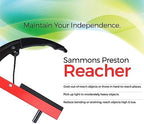 Sammons Preston Reacher, Standard, 26", Grabber Reacher Tool, Lightweight Trash Picker Grabber & Garden Nabber, Aluminum Pick Up Tool & Reaching Claw, Portable Reaching Assist & Dressing Tool, 2 Pack