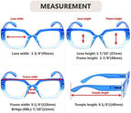 Eyekepper Large Frame Reading Glasses for Women - Fashionable Readers - Red +1.00