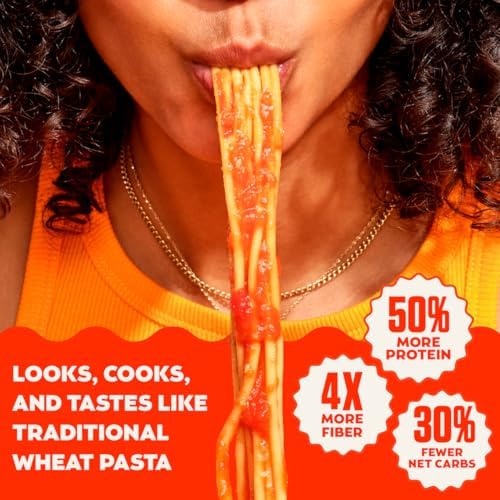 Banza Cavatappi Pasta from Chickpeas - Gluten Free, High Protein, and Lower Carb Protein Cavatappi Chickpea Pasta - 8oz