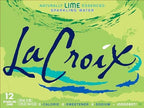 La Croix Sparkling Water, Lime, 12 Fl Oz (pack of 12)